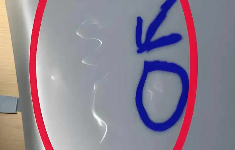 Prodotti per lo stampaggio a iniezione con marcature di flusso