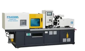 Industrial plastic injection molding machine.