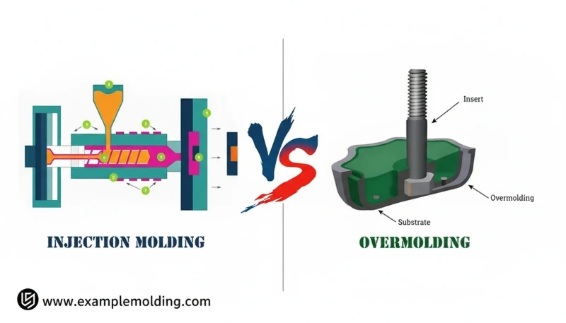 Overmolding vs. Insert Molding