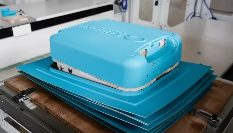 Plastic case manufacturing process decision workflow