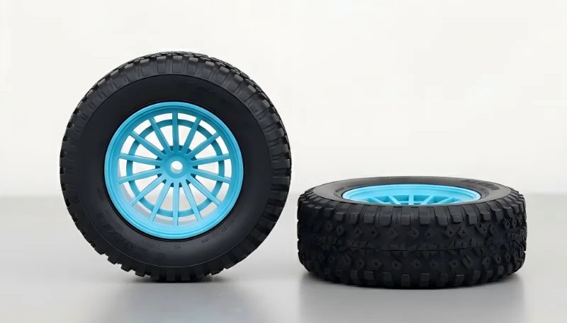 Precision injection molded plastic gear components