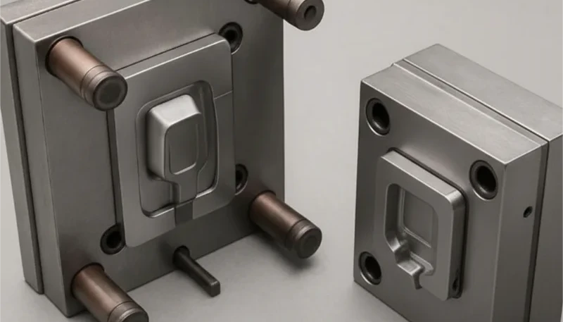 Precision injection mold tooling designed for POM acetal injection molding