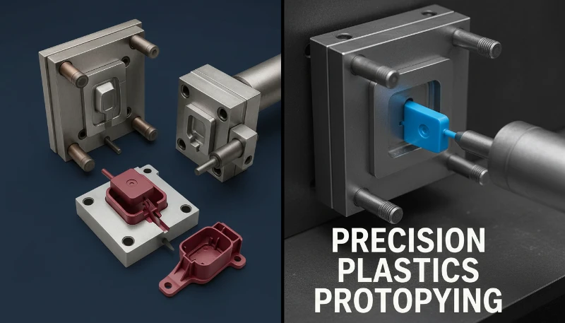 Precision plastic mold prototyping process