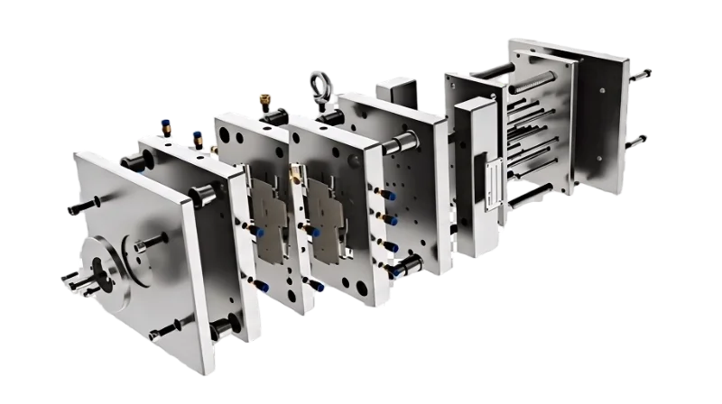 Injection molding machine control panel for precise process parameter adjustment
