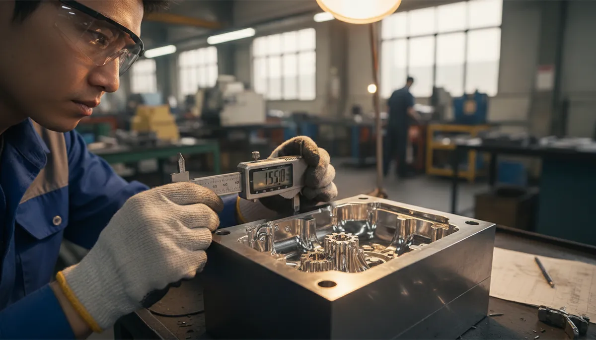 Supplier location decision framework comparing China-based and local injection molding options for Indian buyers