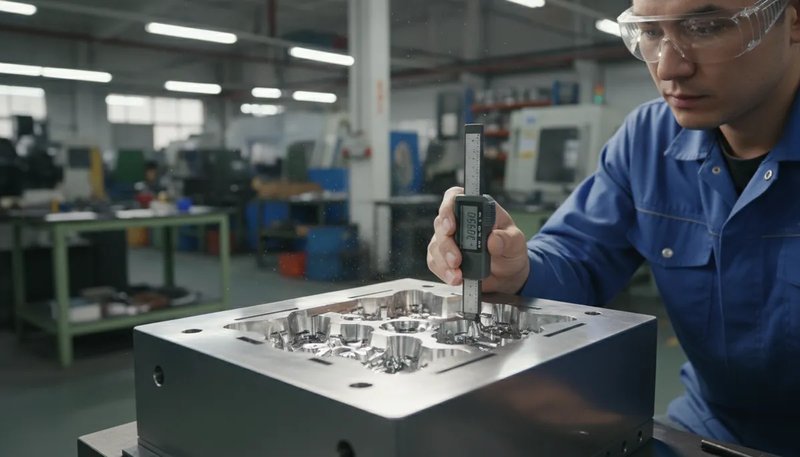 Precision mold tooling inspection and measurement using coordinate measuring equipment