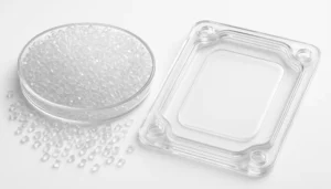 gránulos de material de policarbonato-pc, producto de moldeo por inyección de policarbonato