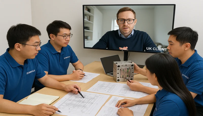 Injection mold quality check with measurement tools