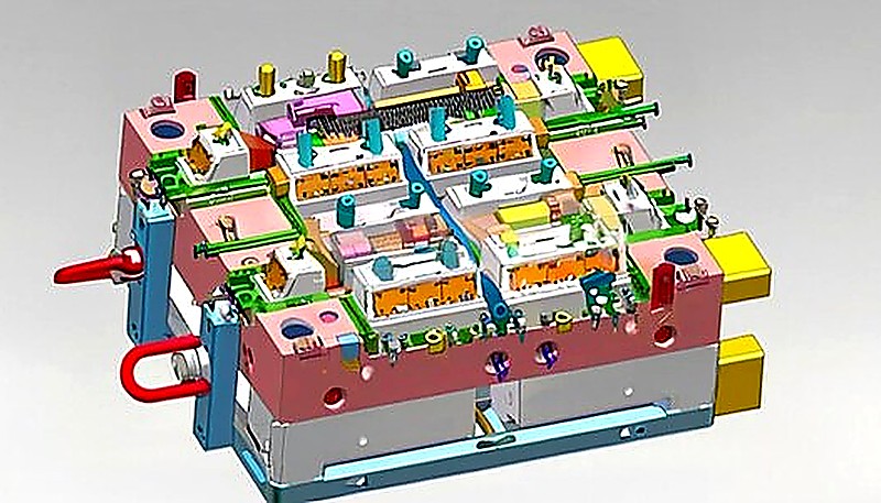 Injection mold cooling design