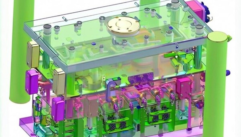 Injection mold cooling system