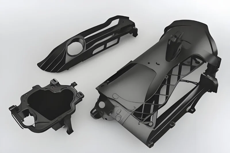 Industrial and machinery injection molded parts