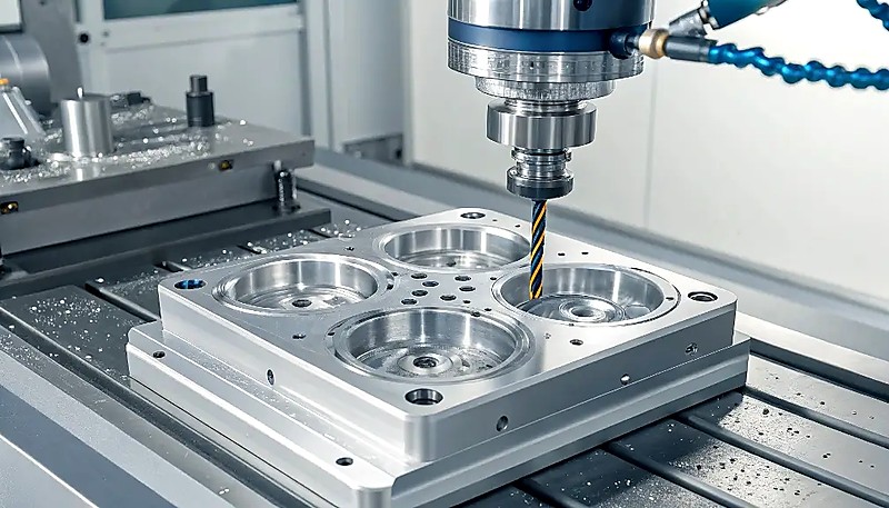 CNC mold polishing
