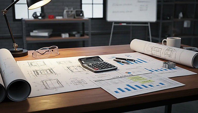 Cost analysis comparison for injection molding evaluation