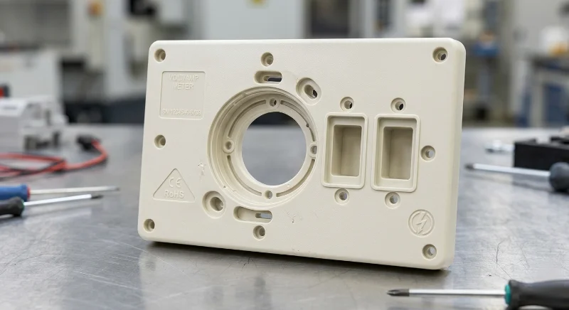 Energy and electrical injection molded parts