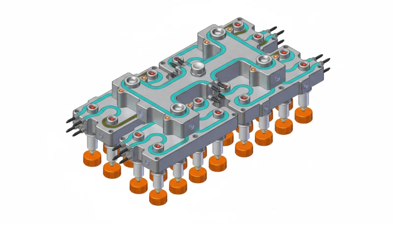 Plastic injection mold design