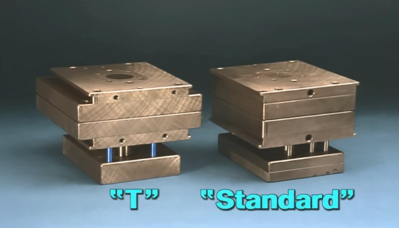 MUD T-mold and standard mold comparison