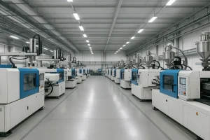 Injection molding manufacturing facility serving French clients